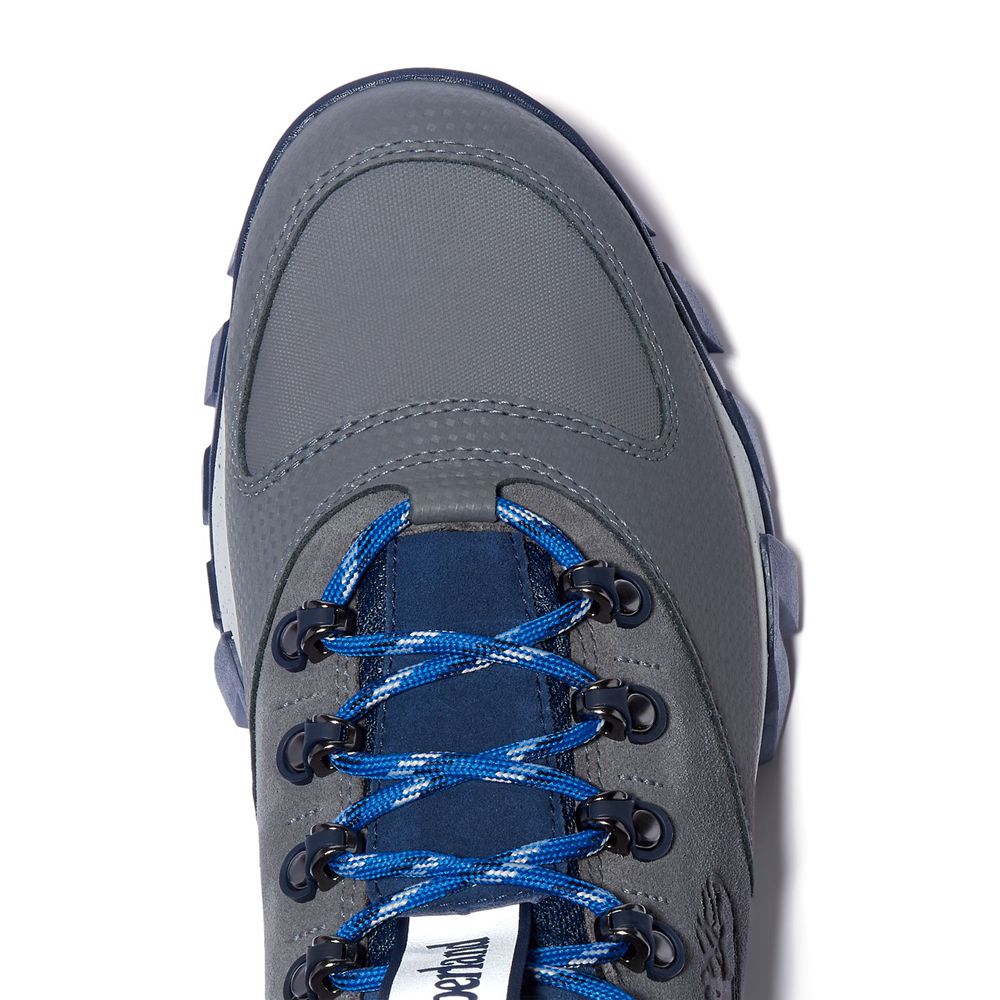 Botas de Caminhada Masculino - Timberland Garrison Trail Impermeavel Altas - TDHGC9710 - Cinzentas/A